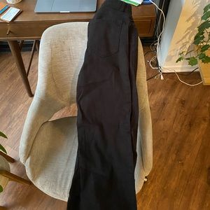 H&M wide leg black jeans :) worn only once! They’re just a little small for me